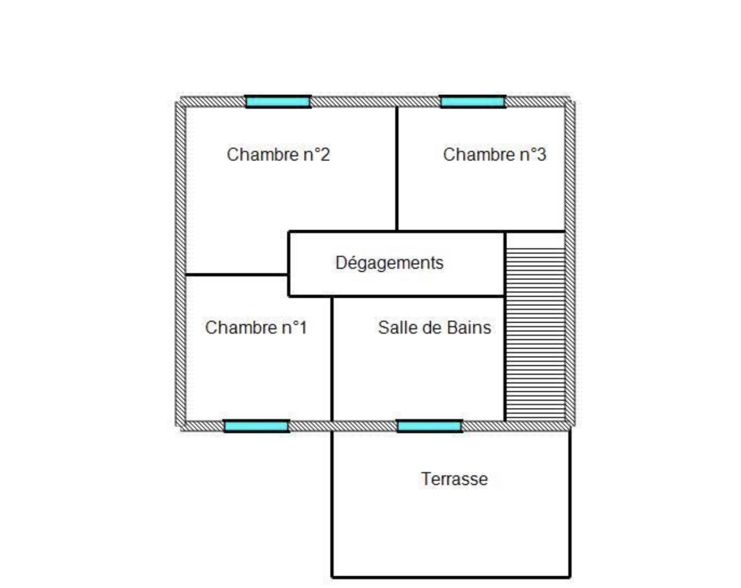 Maison 5 pièces 91m2 sur 2,99ares