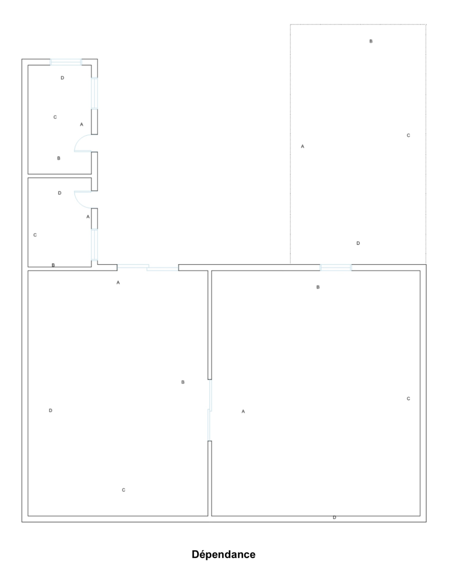 Maison 7 pièces 140m2 avec grange .