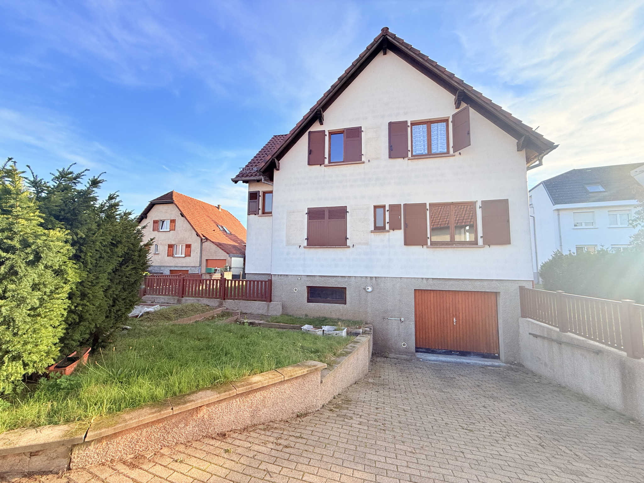 Hoerdt, maison 5 pièces 141m2 sur 6 ares.