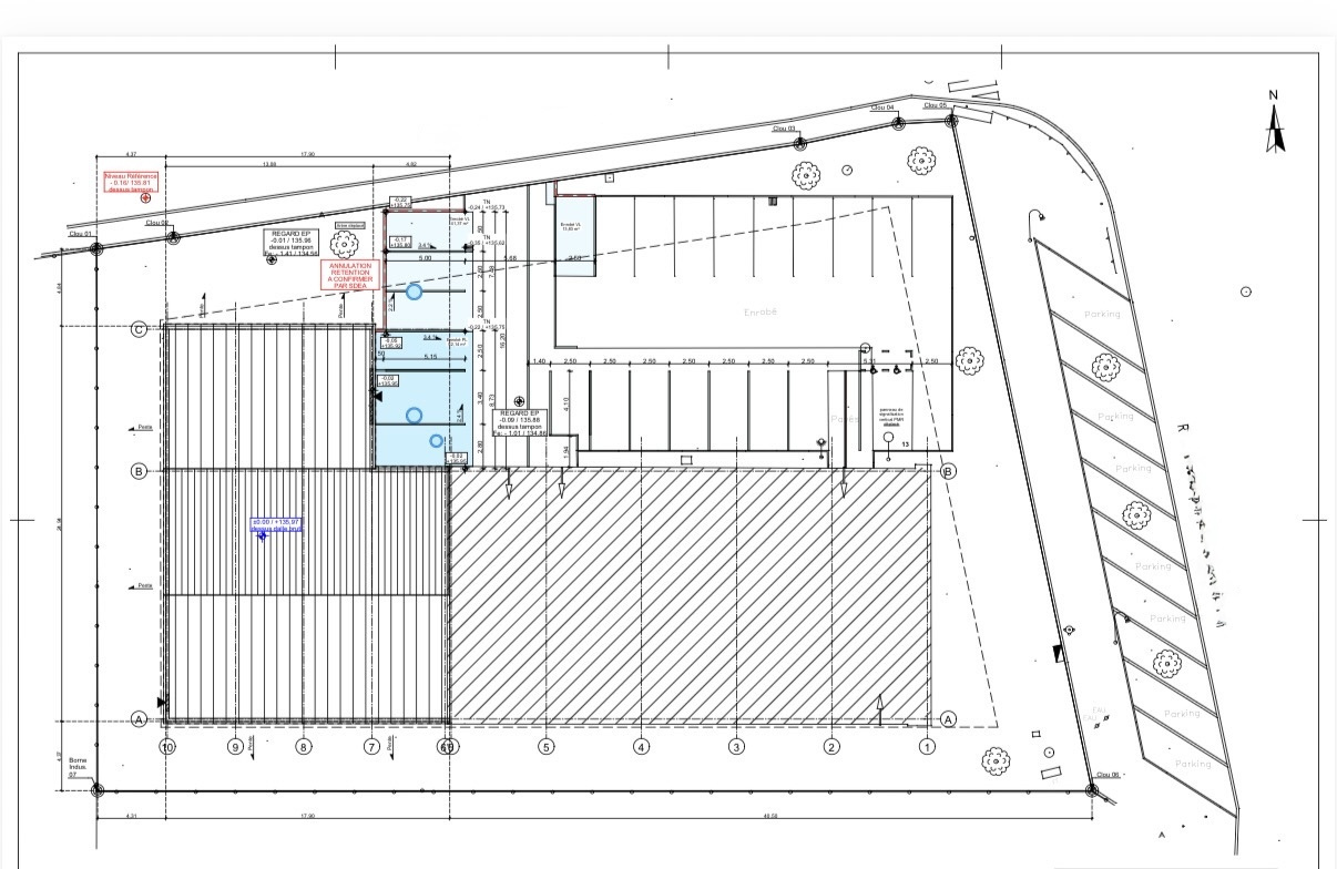 Hoerdt , zone du Birken , locaux de 839m2 sur 22,46ares