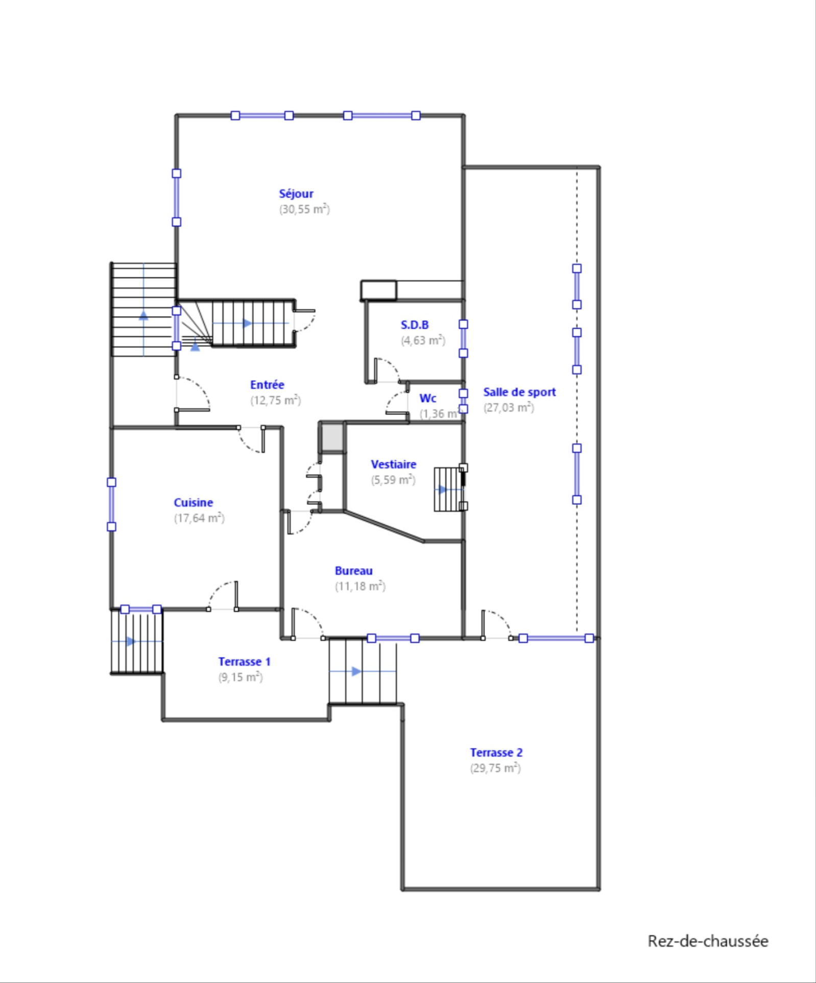 A saisir , belle maison 7 pièces sur 11,5 ares de terrain.