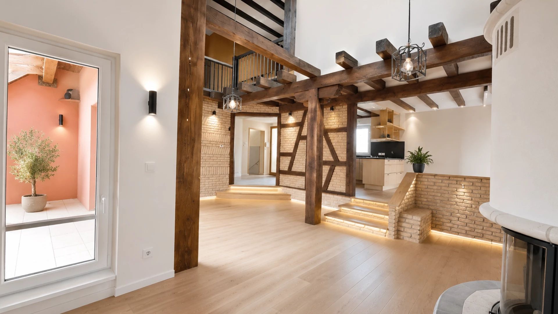 À saisir à Mundolsheim   Maison 6 pièces de 137 m2 habitables sur terrain verdoyant de 16,45 ares avec piscine