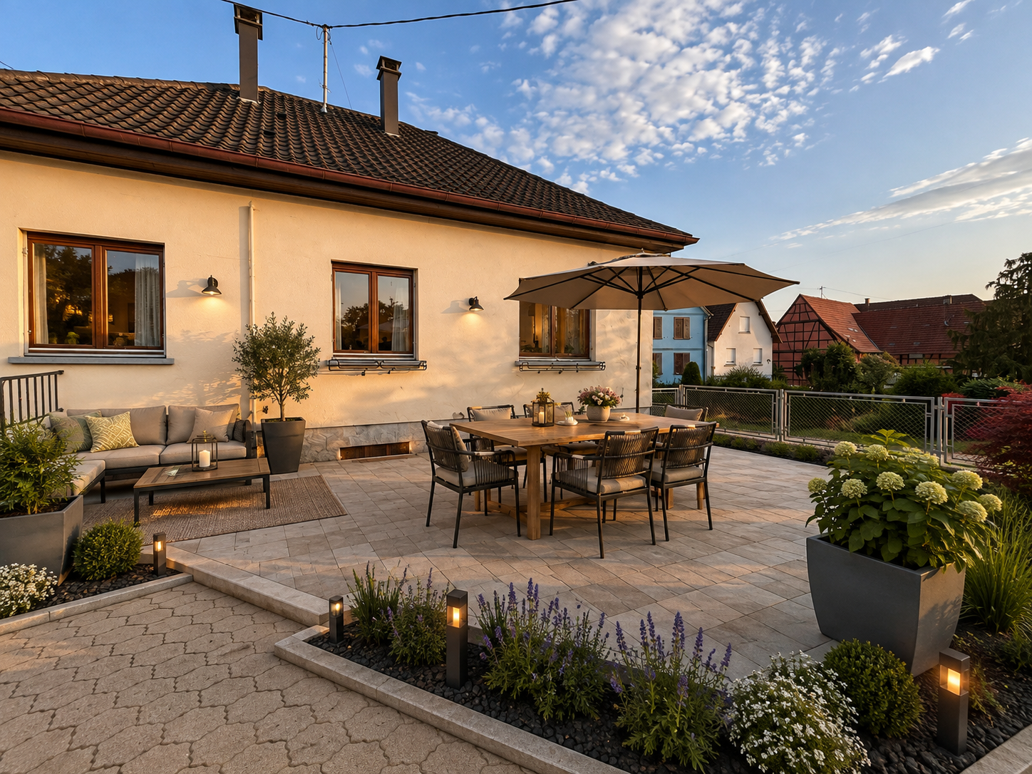 Maison de plain-pied avec fort potentiel   94 m2 sur 6,9 ares à Geudertheim
