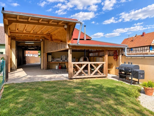 Maison 5 pièces avec grange et jardin sans travaux