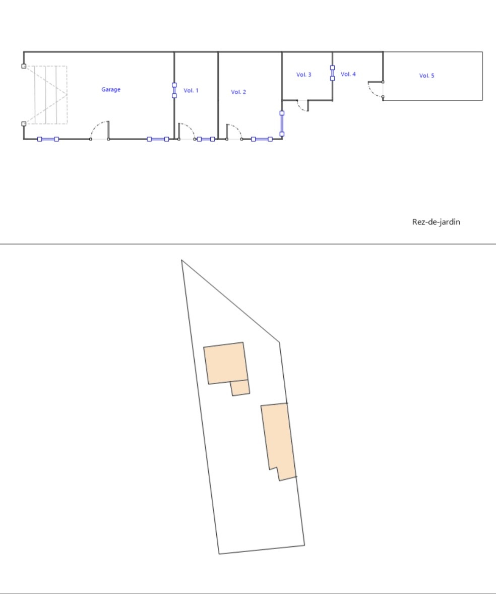 À SAISIR   MAISON 6 P À RÉNOVER SUR 9,46 ARES